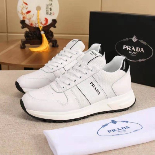 Tenis prada masculino sales branco